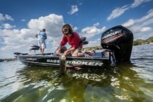 Mercury Outboard 115 bass fishing