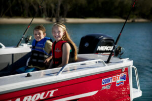 Kids with lifejackets