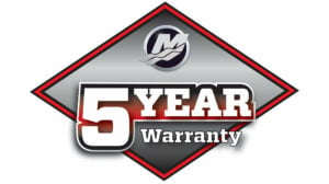 Mercury Mercruiser 5 Year Warranty Promotion Logo