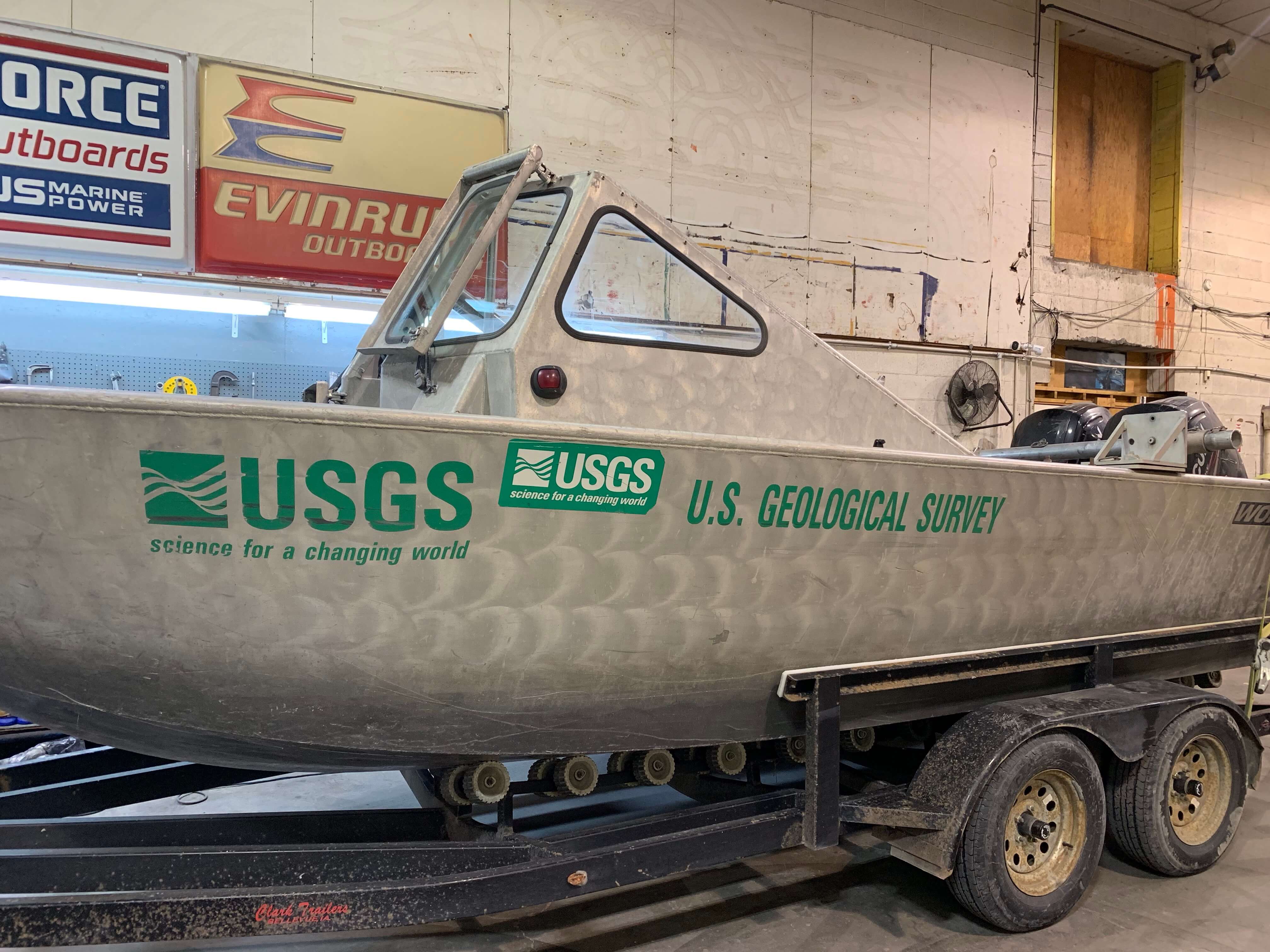 US Geological Survey Boat