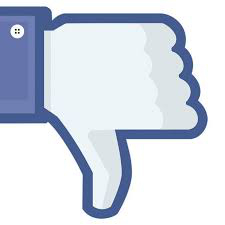 Thumbs down facebook