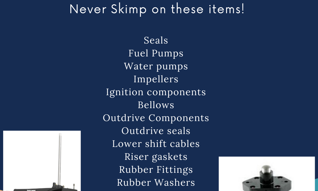 list of OEM boat parts