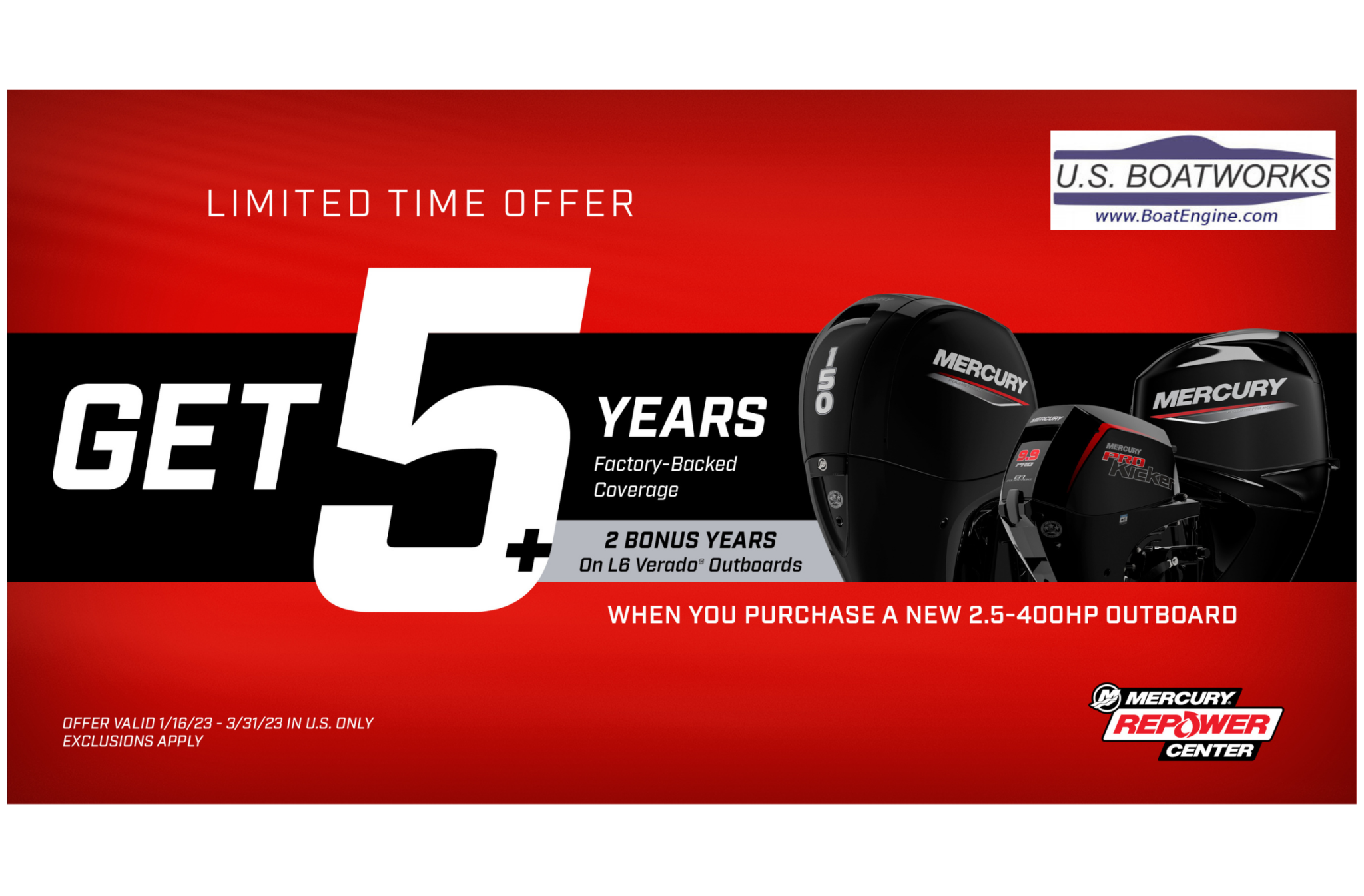 Mercury's 6 Year Warranty