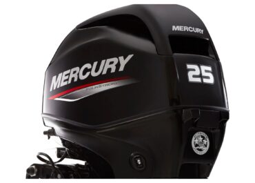 mercury 25 hp outboard, electric start, power trim