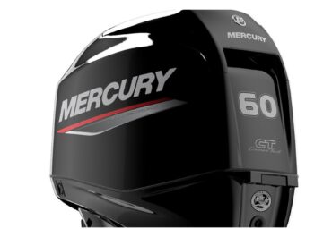 mercury 60 hp command thrust outboard, electric start, power trim