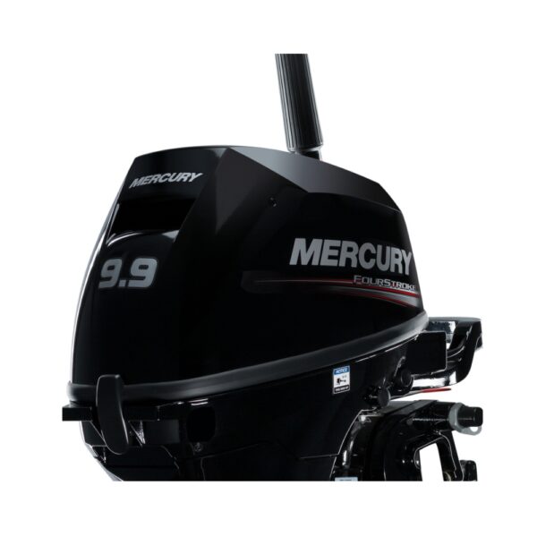 mercury 9.9 hp outboard, electric start, tiller