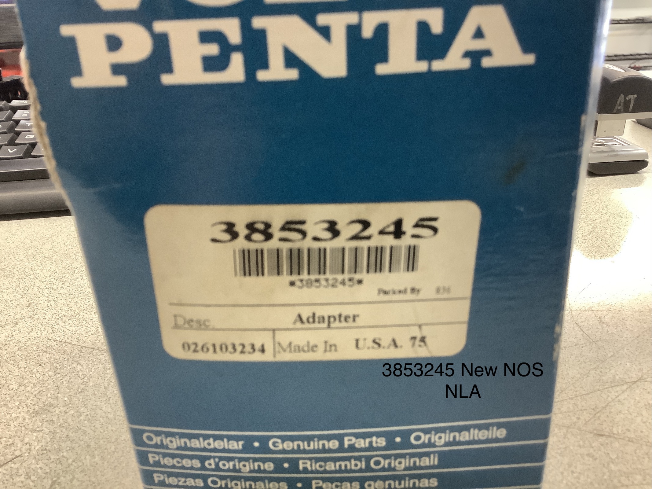3853245 Volvo / OMC Exhaust Elbow - US Boatworks 